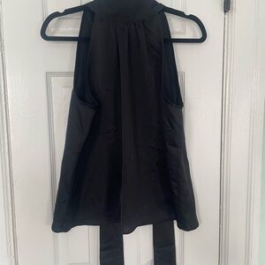 LOFT Black Sleeveless Blouse